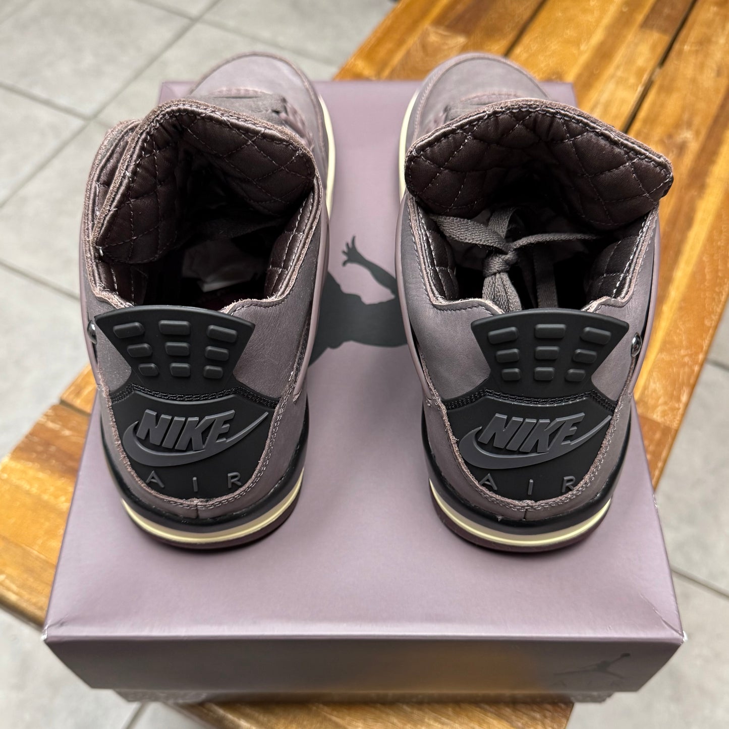 Jordan 4 x A Ma Maniére ‘Violet Ore’ (Worn)