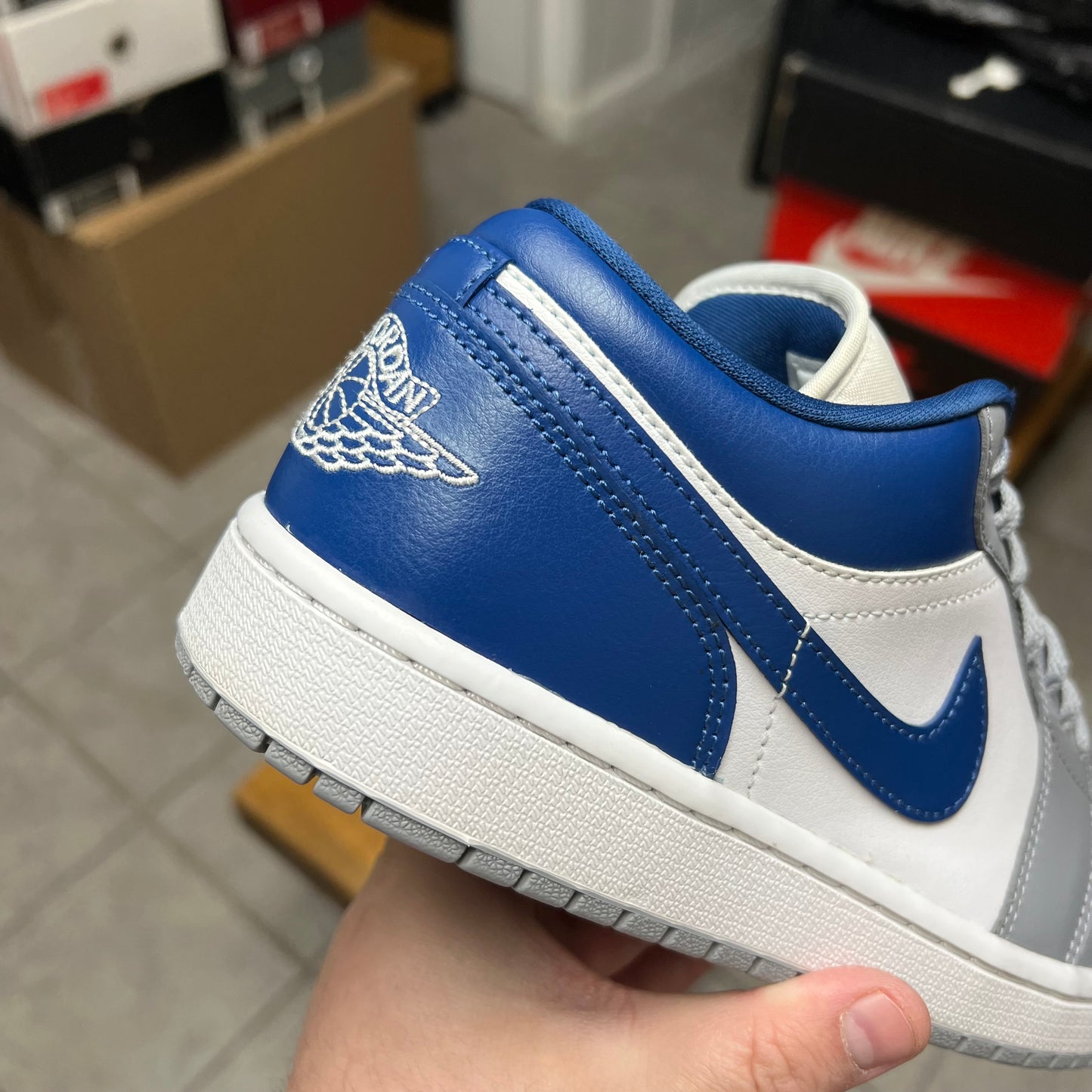 Jordan 1 Low French Blue (Worn/Woman’s)