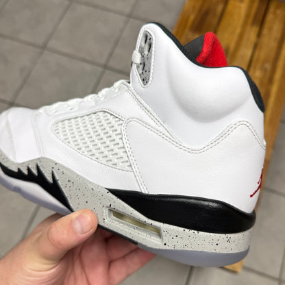 Jordan 5 White Cement (Worn)