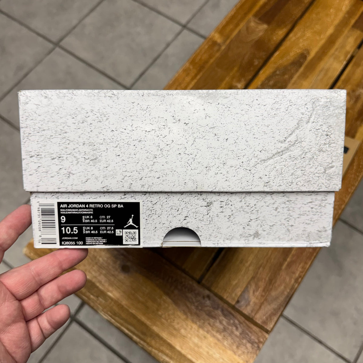 Jordan 4 x Nigel Sylvester Brick After Brick