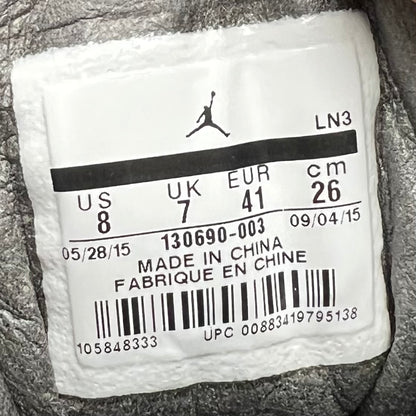 Jordan 12 x PSNY Dark Grey (Worn)