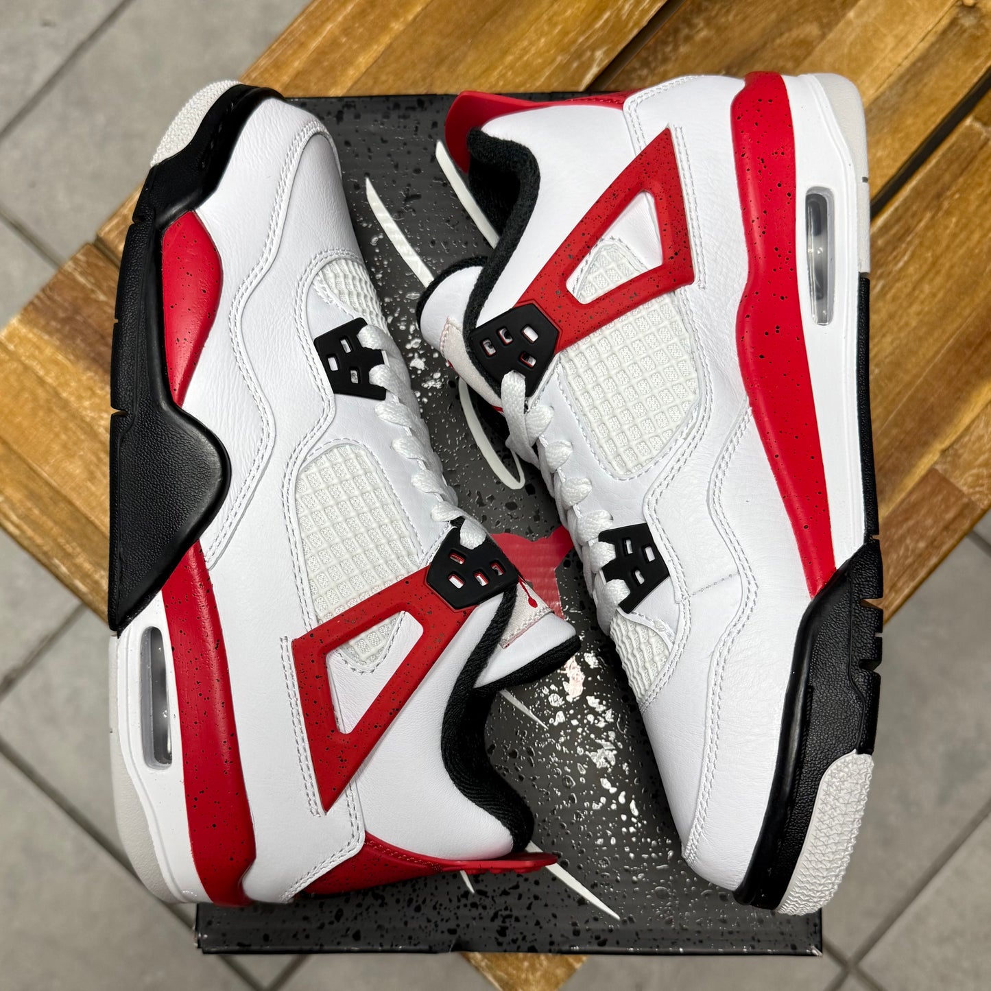 Jordan 4 Red Cement