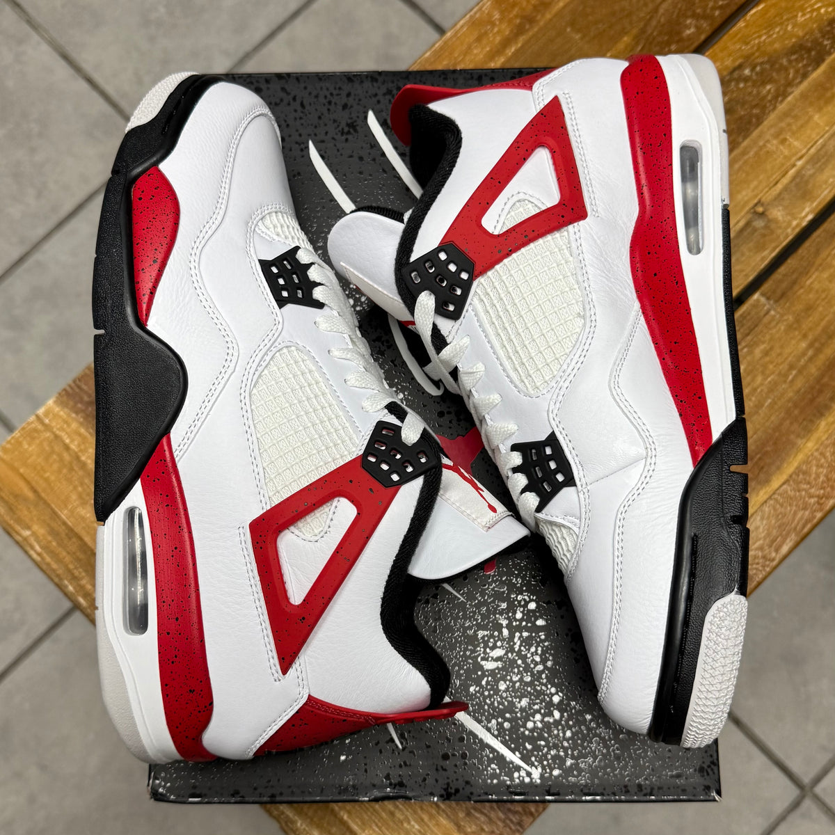 Jordan 4 Red Cement