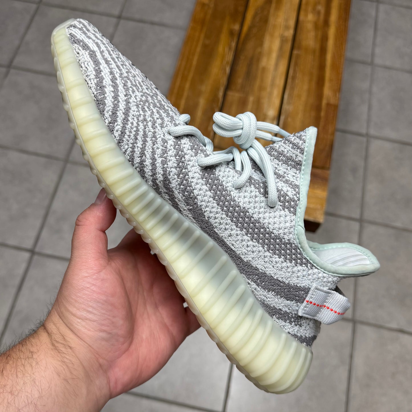 Yeezy 350 V2 Blue Tint (Worn)