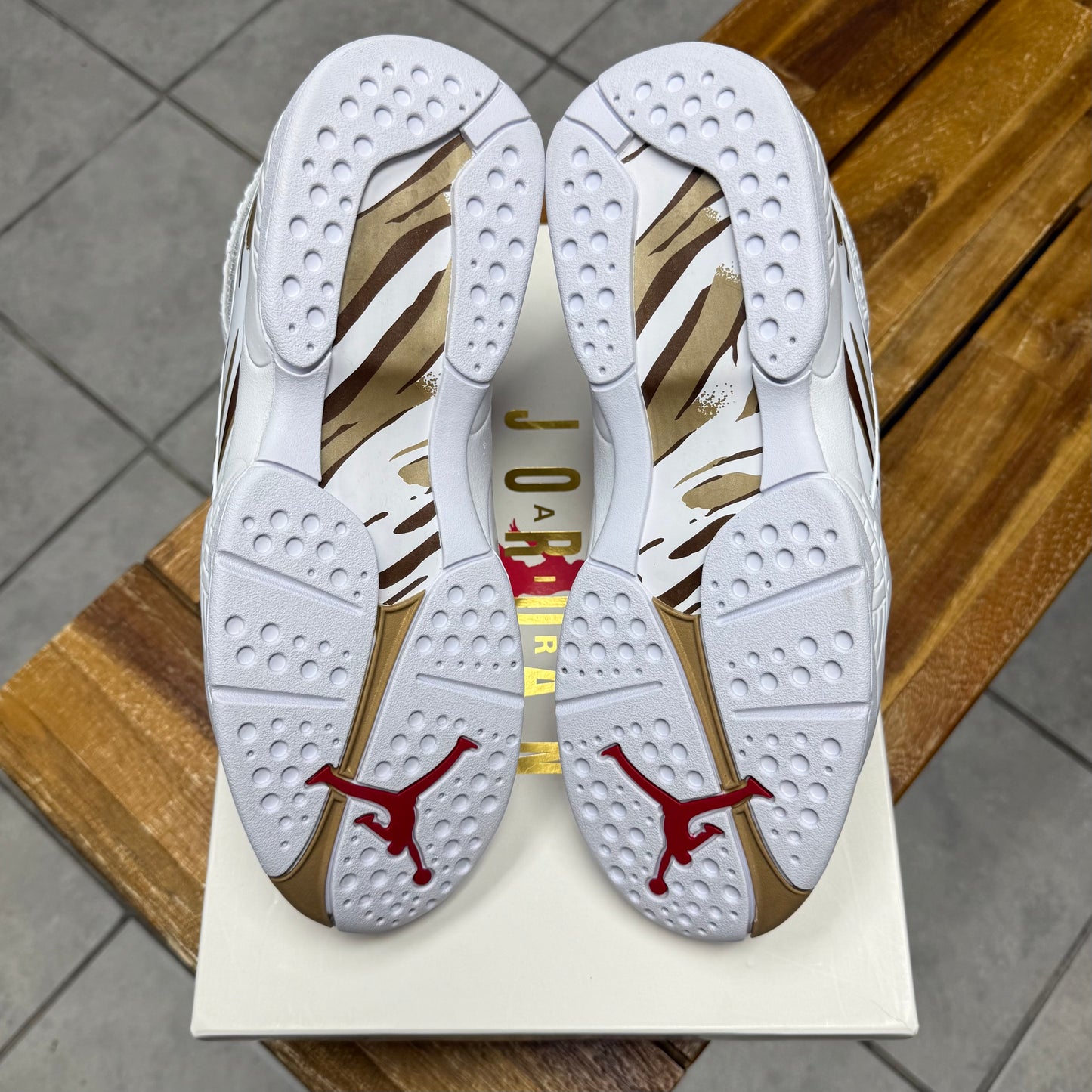 Air Jordan 8 Retro x OVO White (Worn)