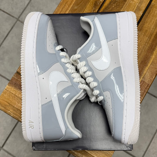 Air Force 1 ‘07 LV8 Wolf Grey Patent
