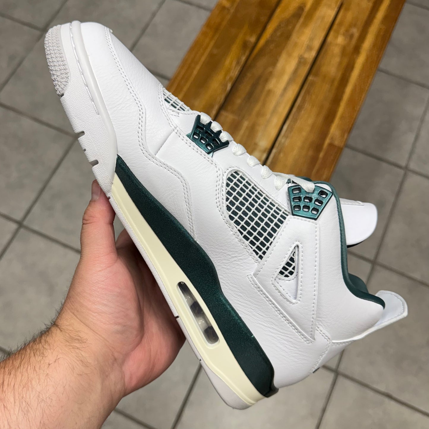 Jordan 4 Oxidized Green