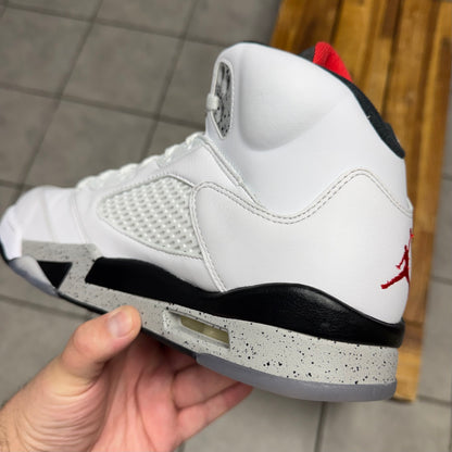 Jordan 5 White Cement (Worn)