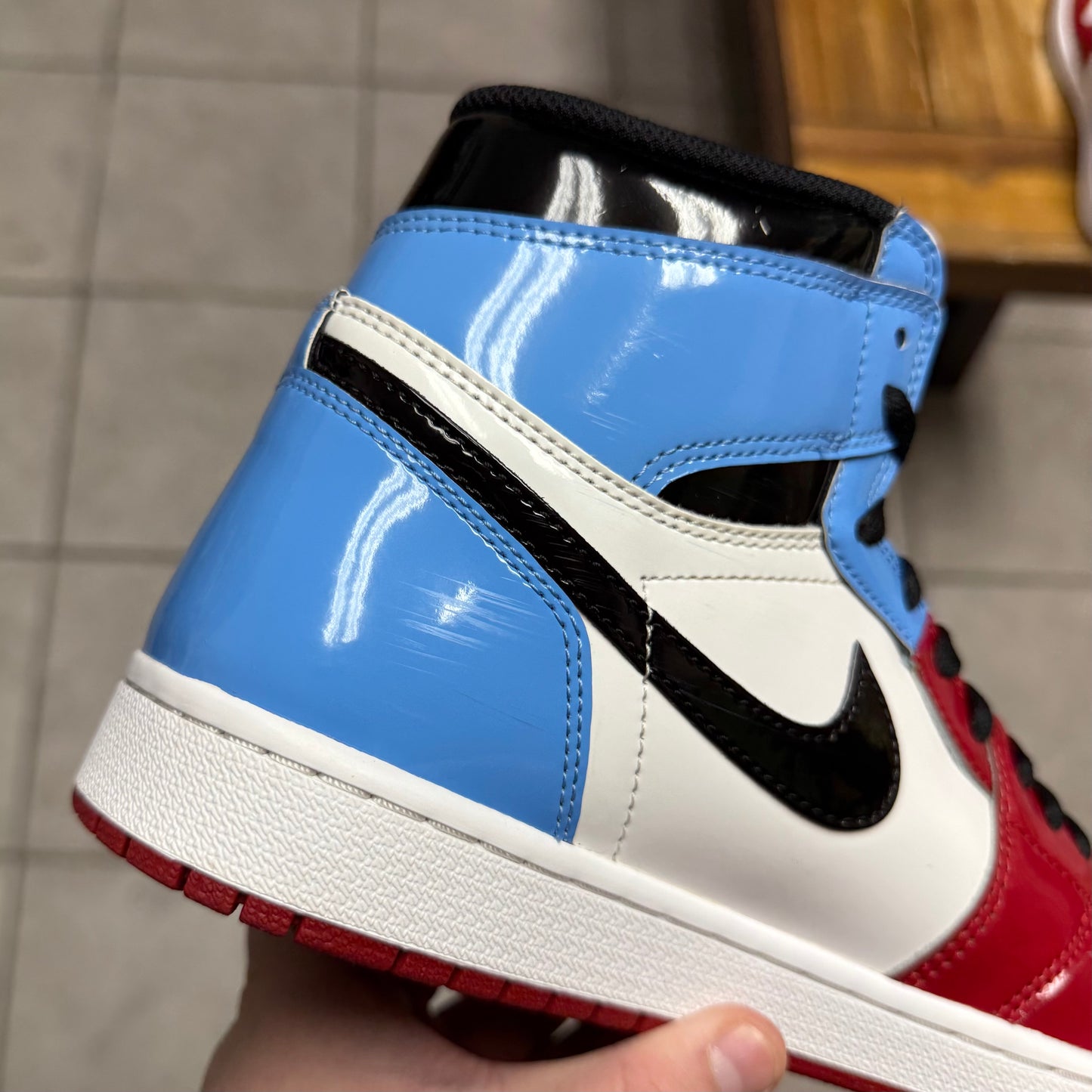 Jordan 1 High OG Fearless (Worn)