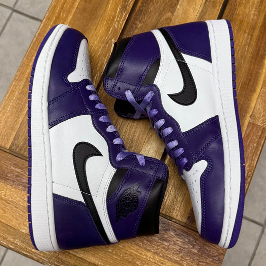 Jordan 1 High OG Court Purple 2.0 (Worn)