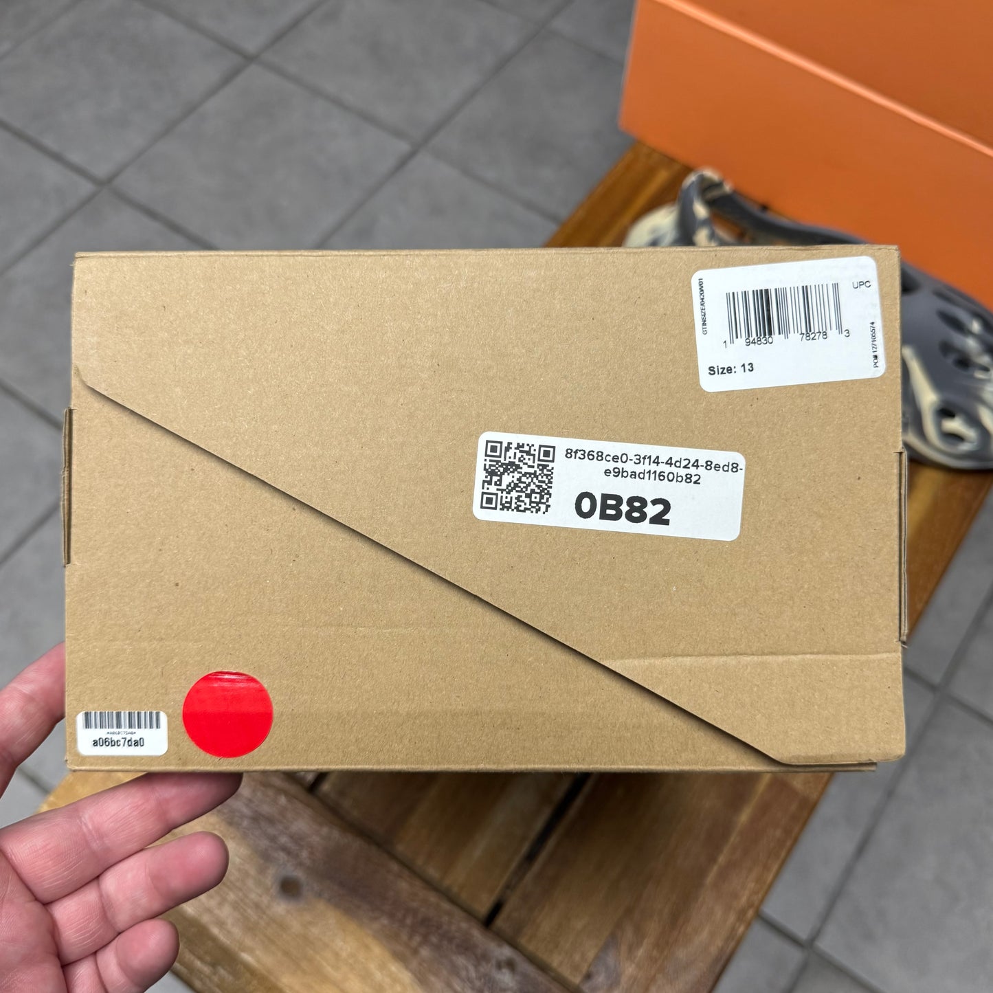Yeezy Foam RNNR MXT Moon Gray (Worn)