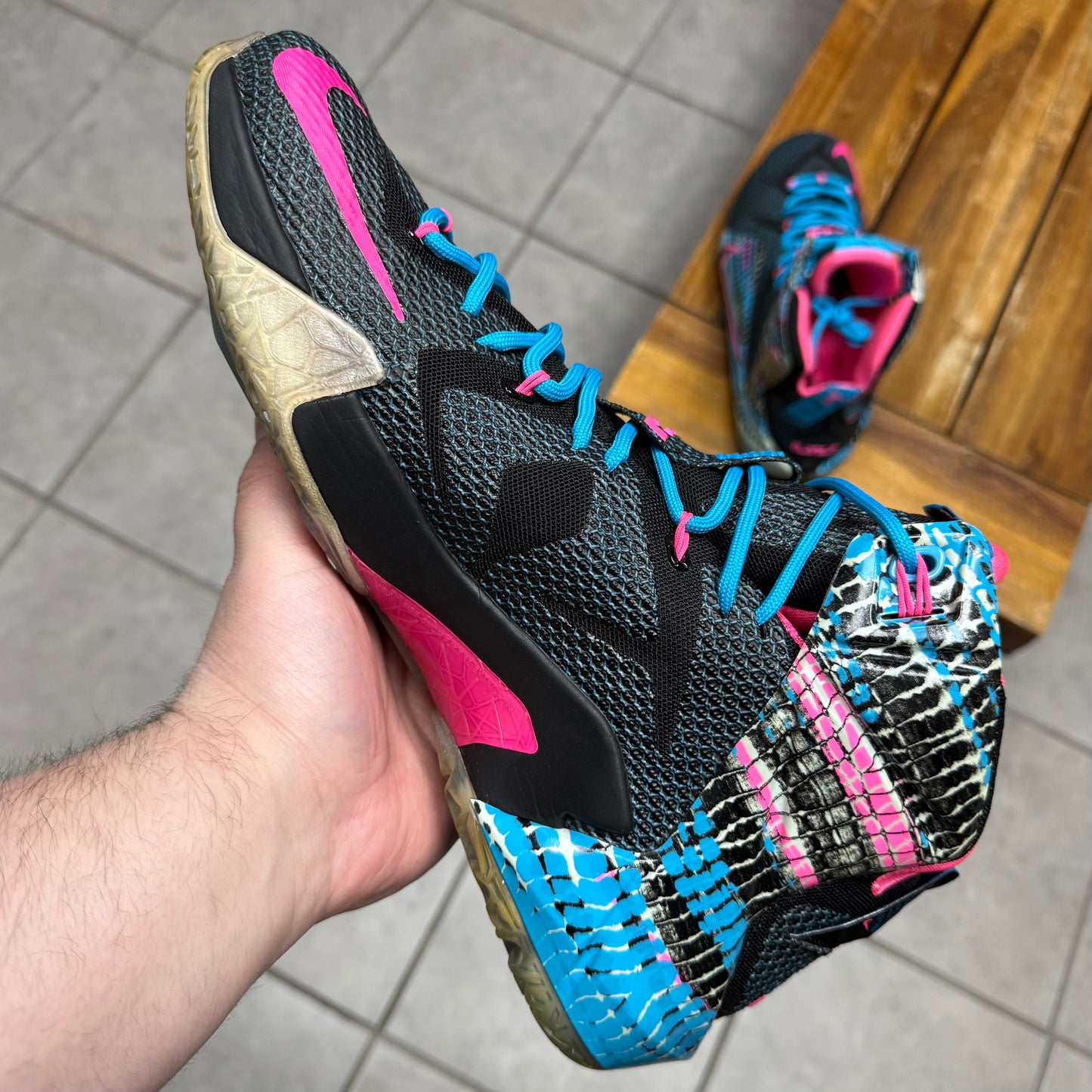 LeBron 12 ‘23 Chromosomes’ (Worn)