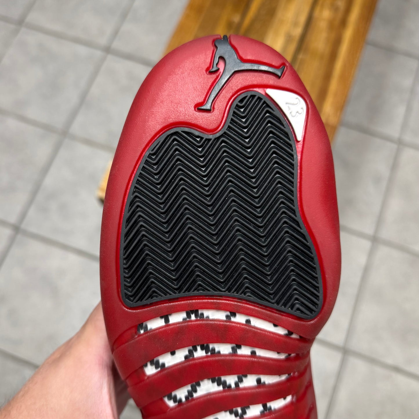 Jordan 12 Cherry 2023 (Worn)