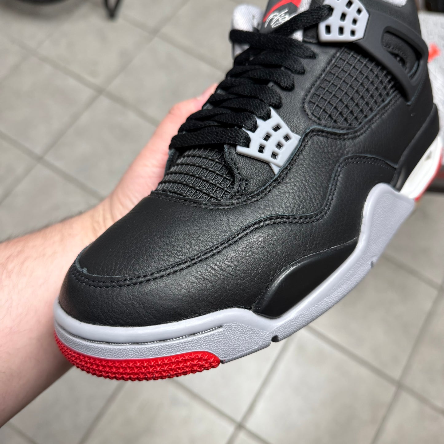 Jordan 4 Bred Reimagined (Worn)