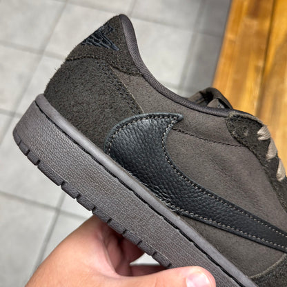 Jordan 1 Low x Travis Scott Velvet Brown (Worn)