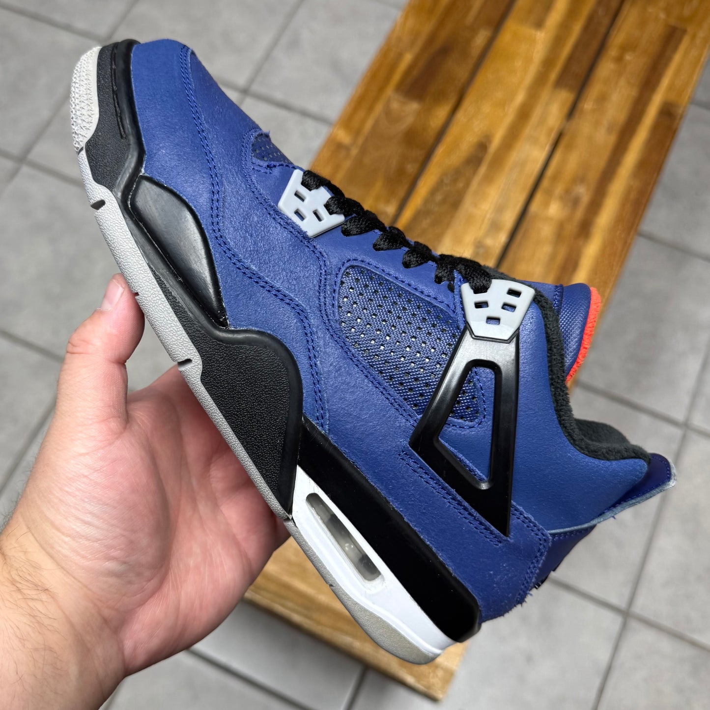 Jordan 4 Retro Winter Loyal Blue (Worn)