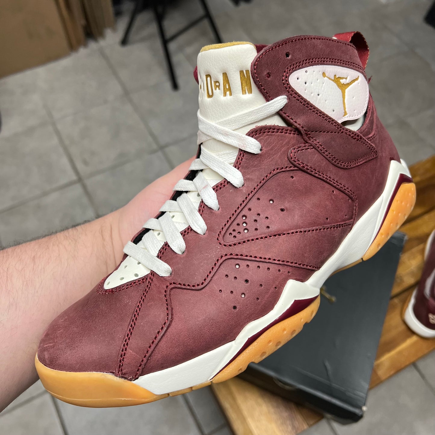 Jordan 7 Cigar (Worn)