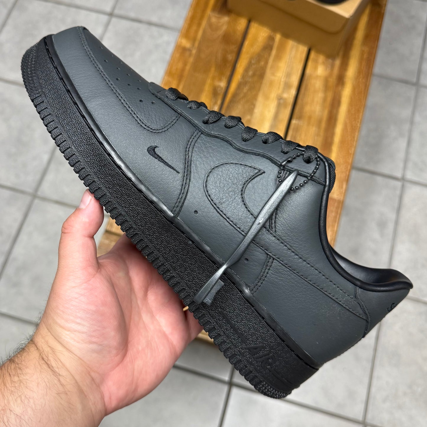 Air Force 1 Low Dirty Triple Black