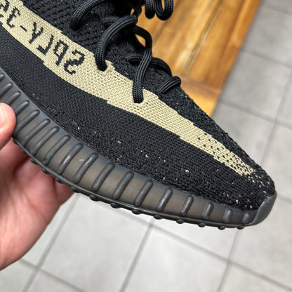 Yeezy 350 V2 Core Black Green (Worn)