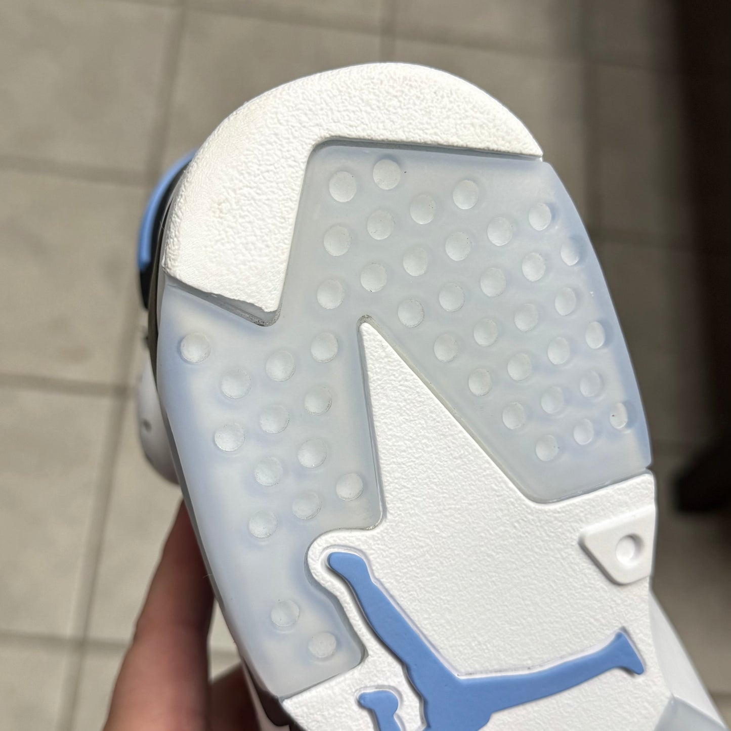 Jordan 6 UNC (Worn)