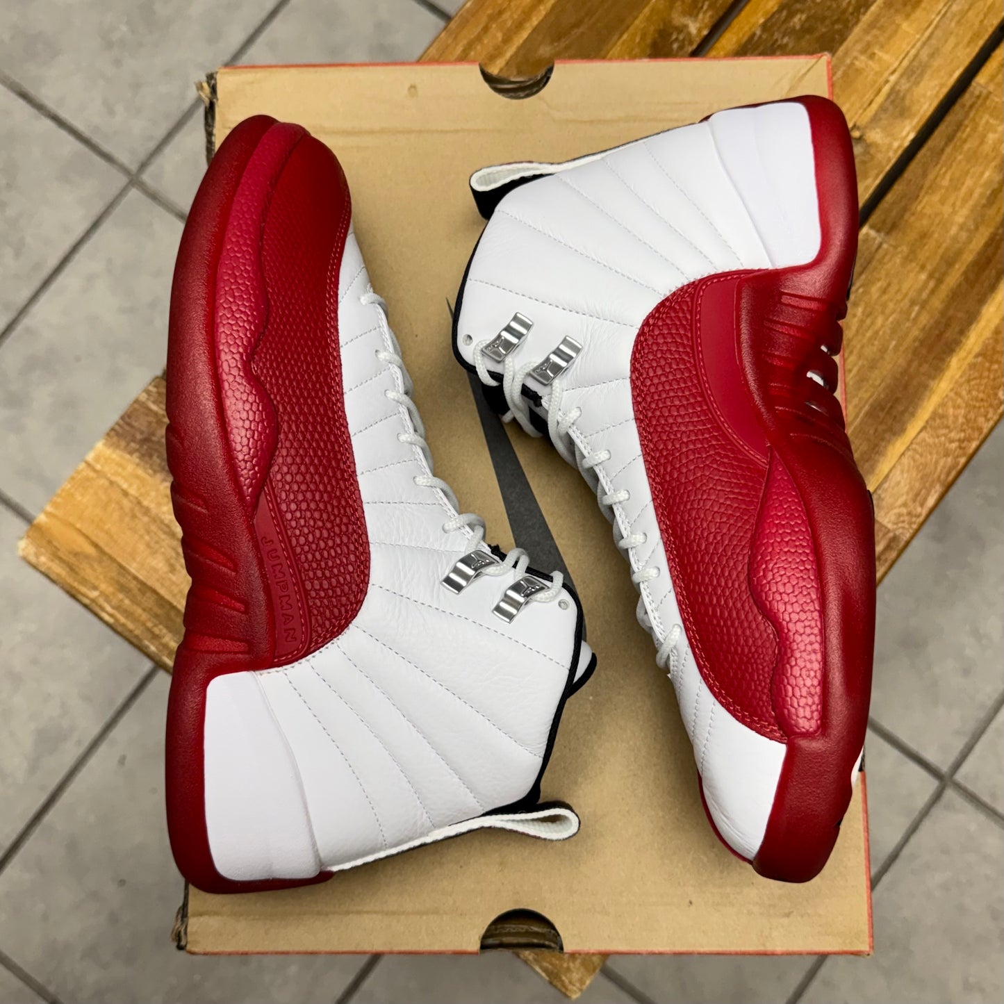 Jordan 12 Cherry 2023 (Worn)