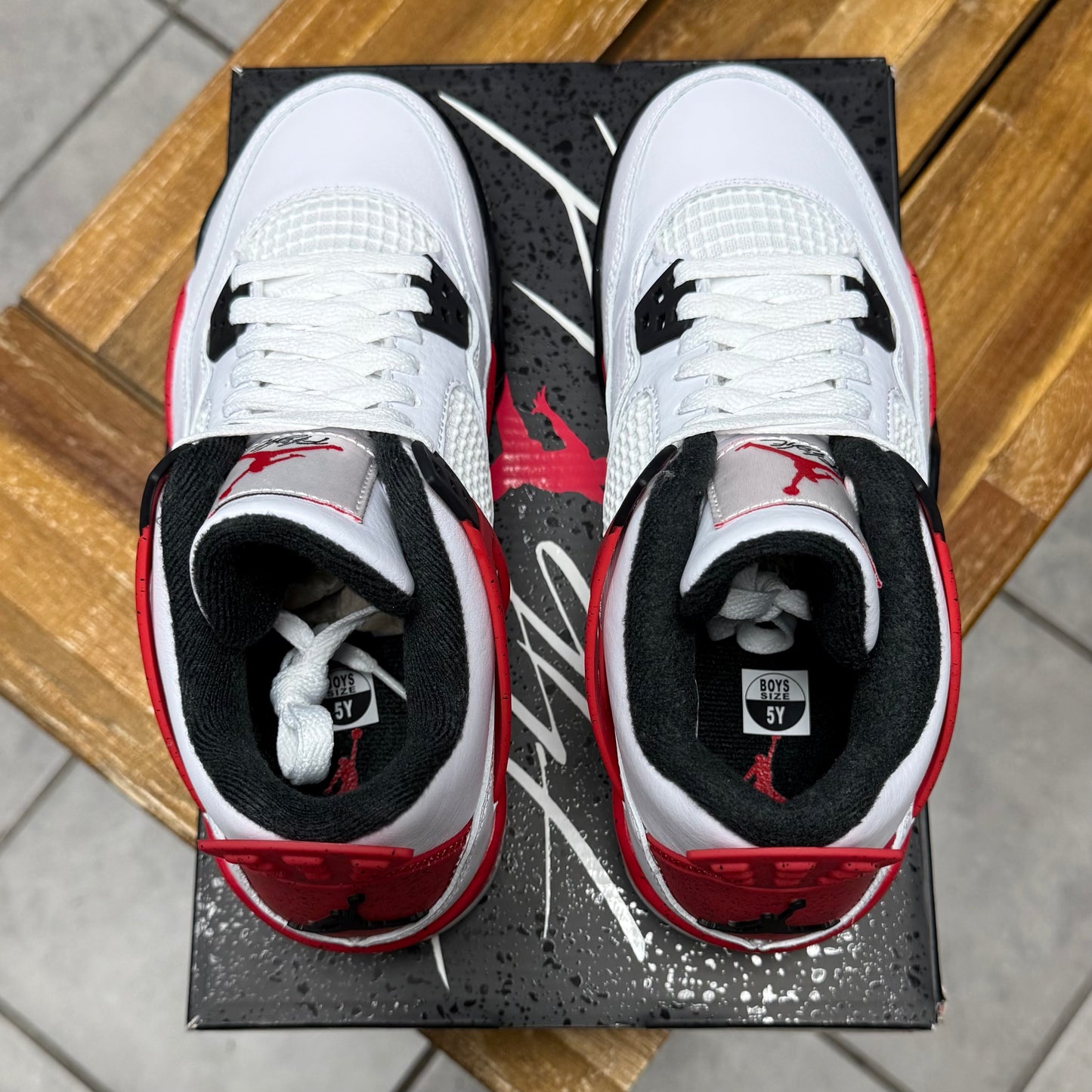 Jordan 4 Red Cement
