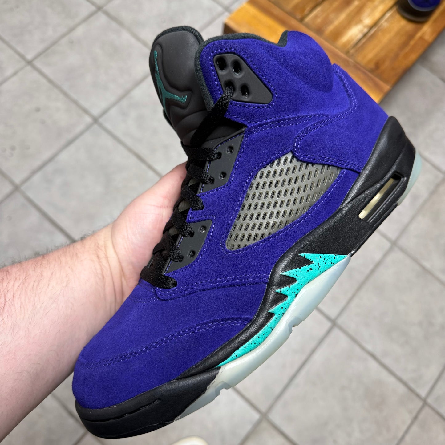 Jordan 5 Alternate Grape (Worn)