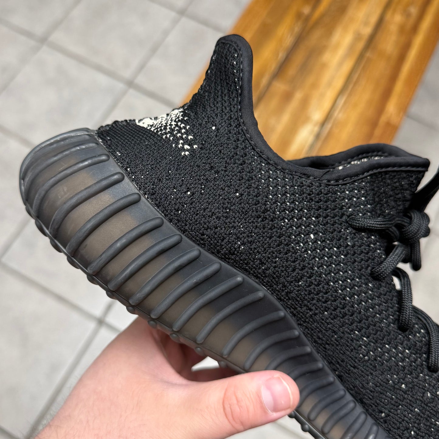 Yeezy 350 V2 Oreo (Worn)