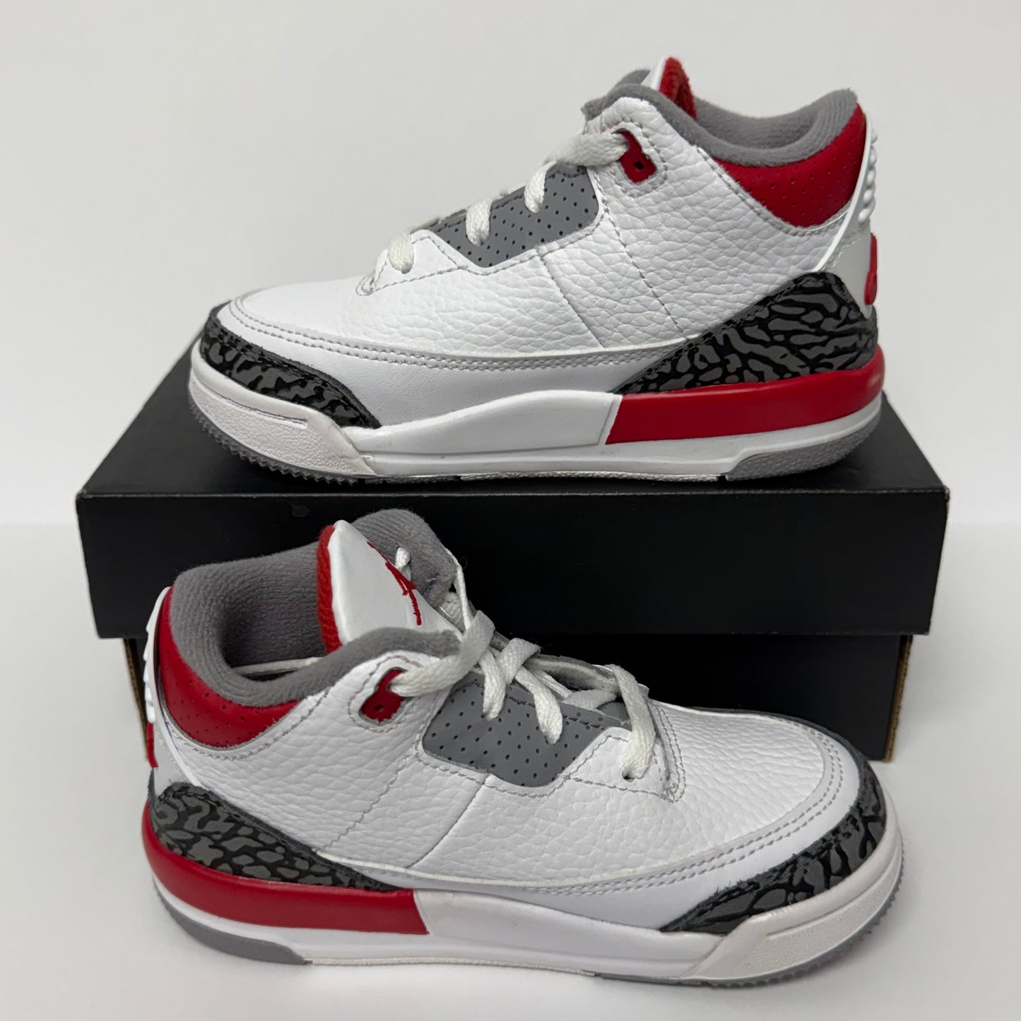 Jordan 3 Fire Red TD (Worn)