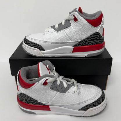 Jordan 3 Fire Red TD (Worn)
