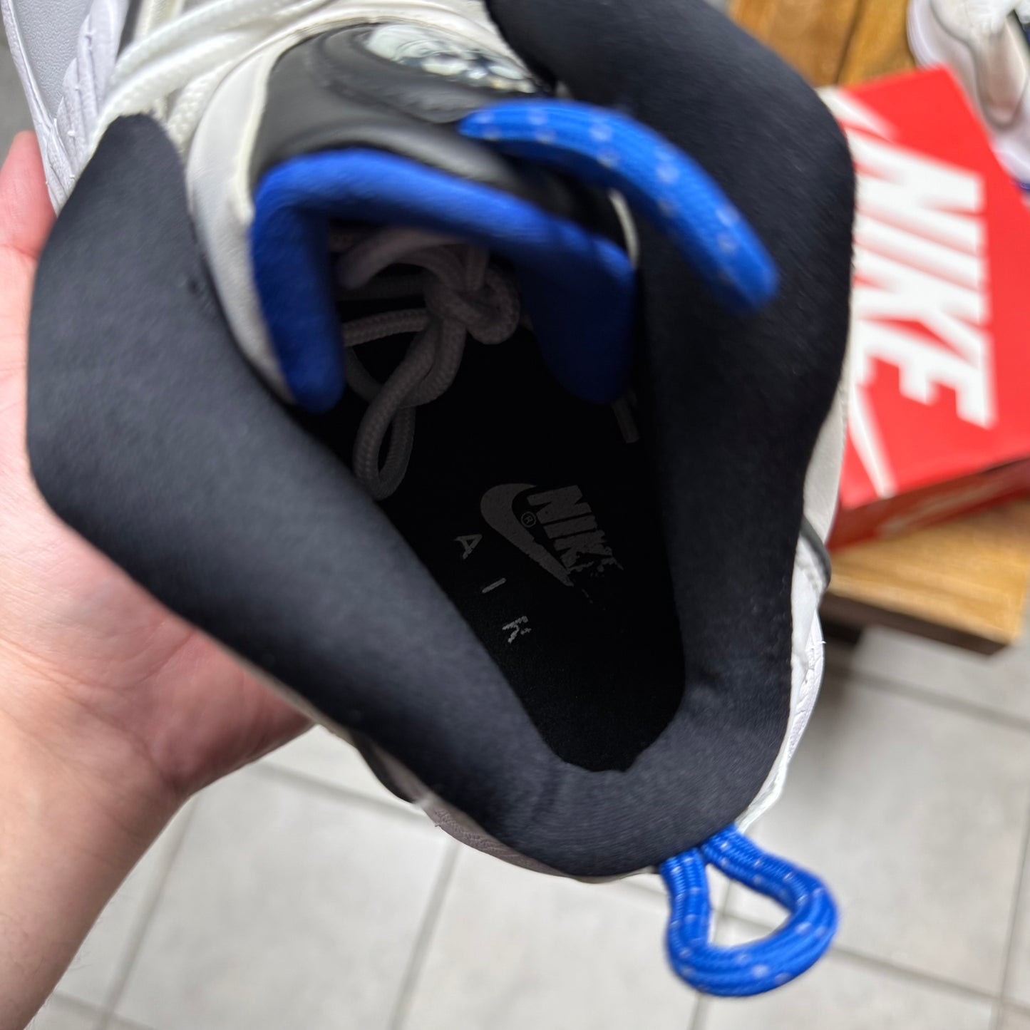 Air Penny 2 White Royal 2016 (Worn)