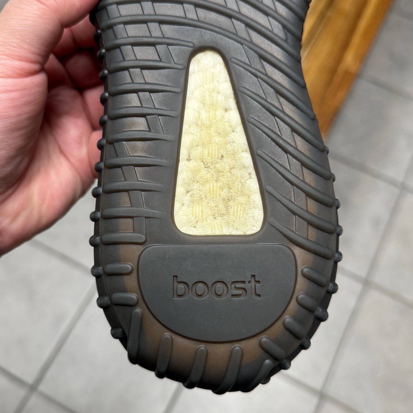 Yeezy 350 V2 Core Black Green (Worn)