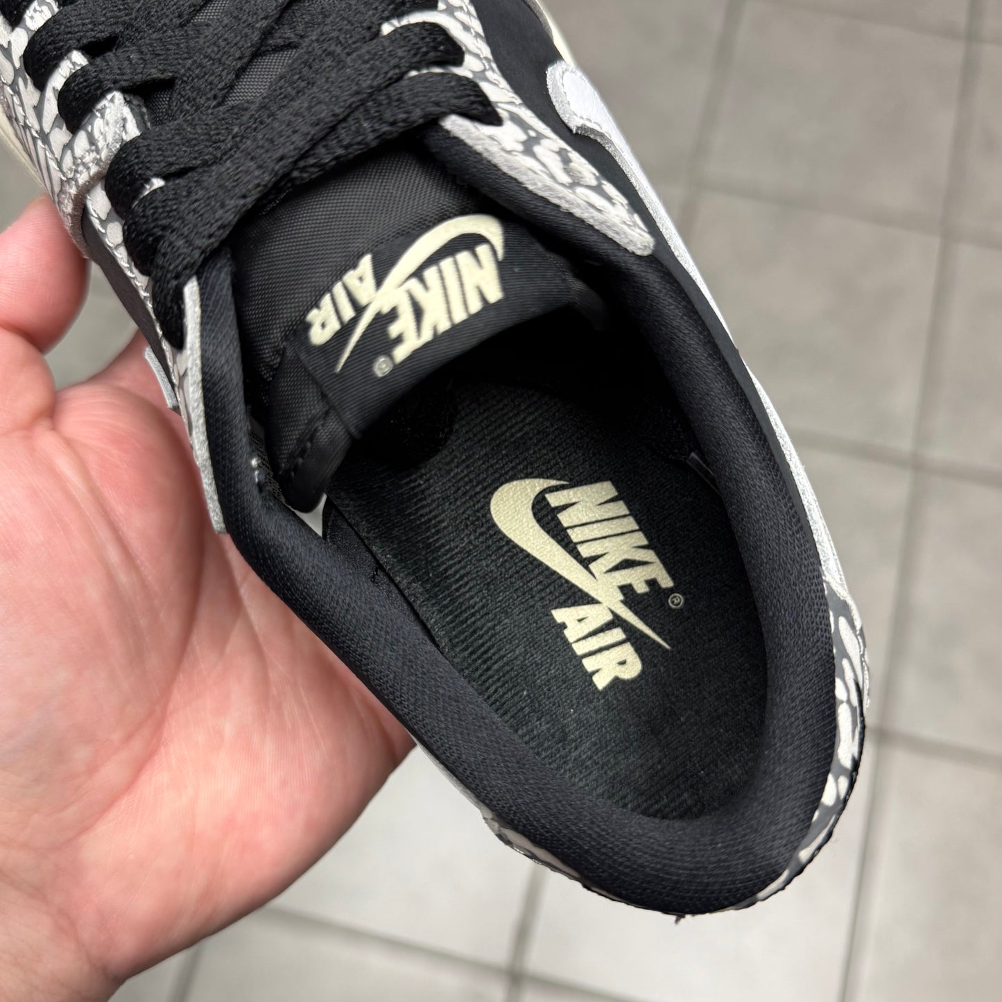 Jordan 1 Low OG Black Cement (Worn)