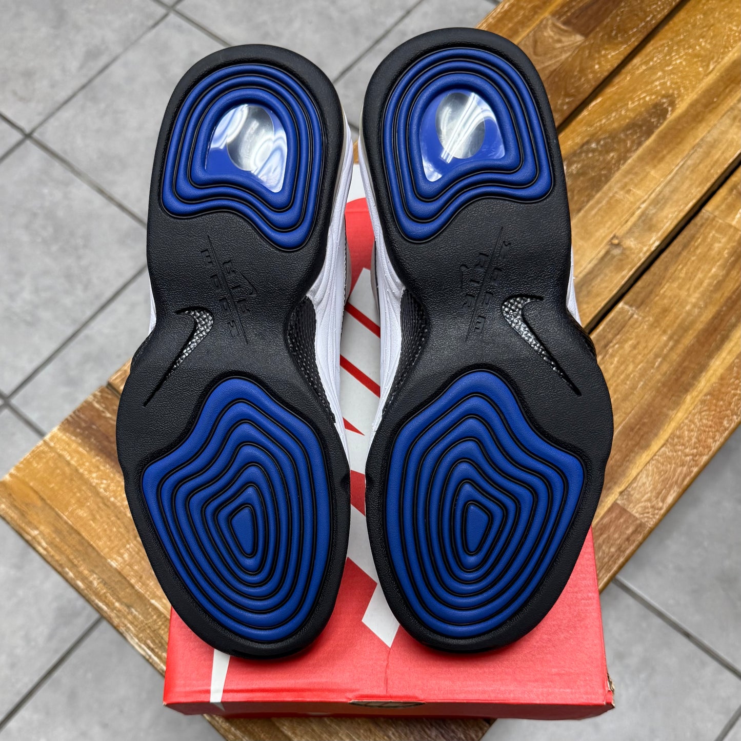 Air Penny 2 White Royal 2016 (Worn)
