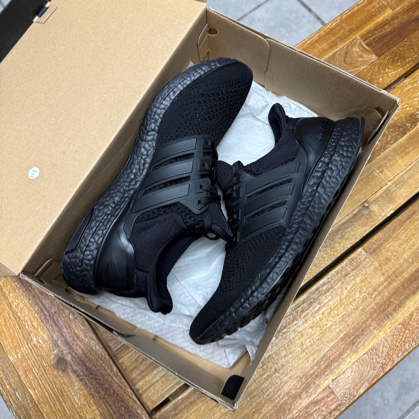 UltraBoost 1.0 Triple Black (Worn)
