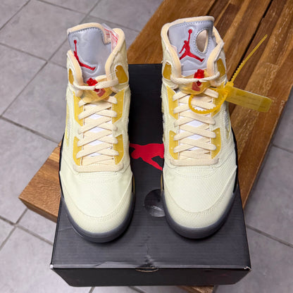Jordan 5 x Off-White ‘Sail’