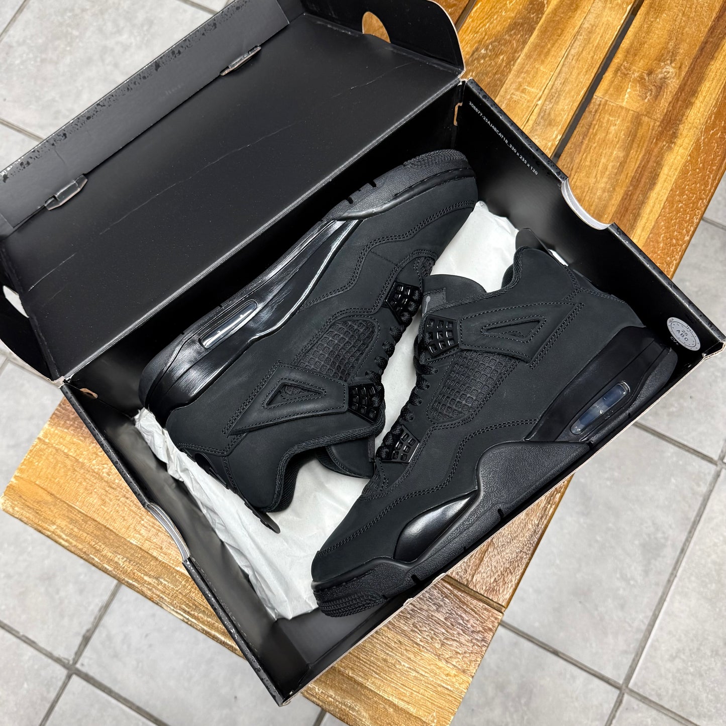 Jordan 4 Black Cat 2025 (Worn)