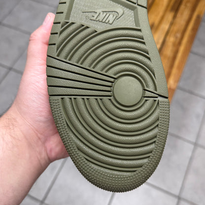 Jordan 1 Low OG x Travis Scott Medium Olive (Worn)