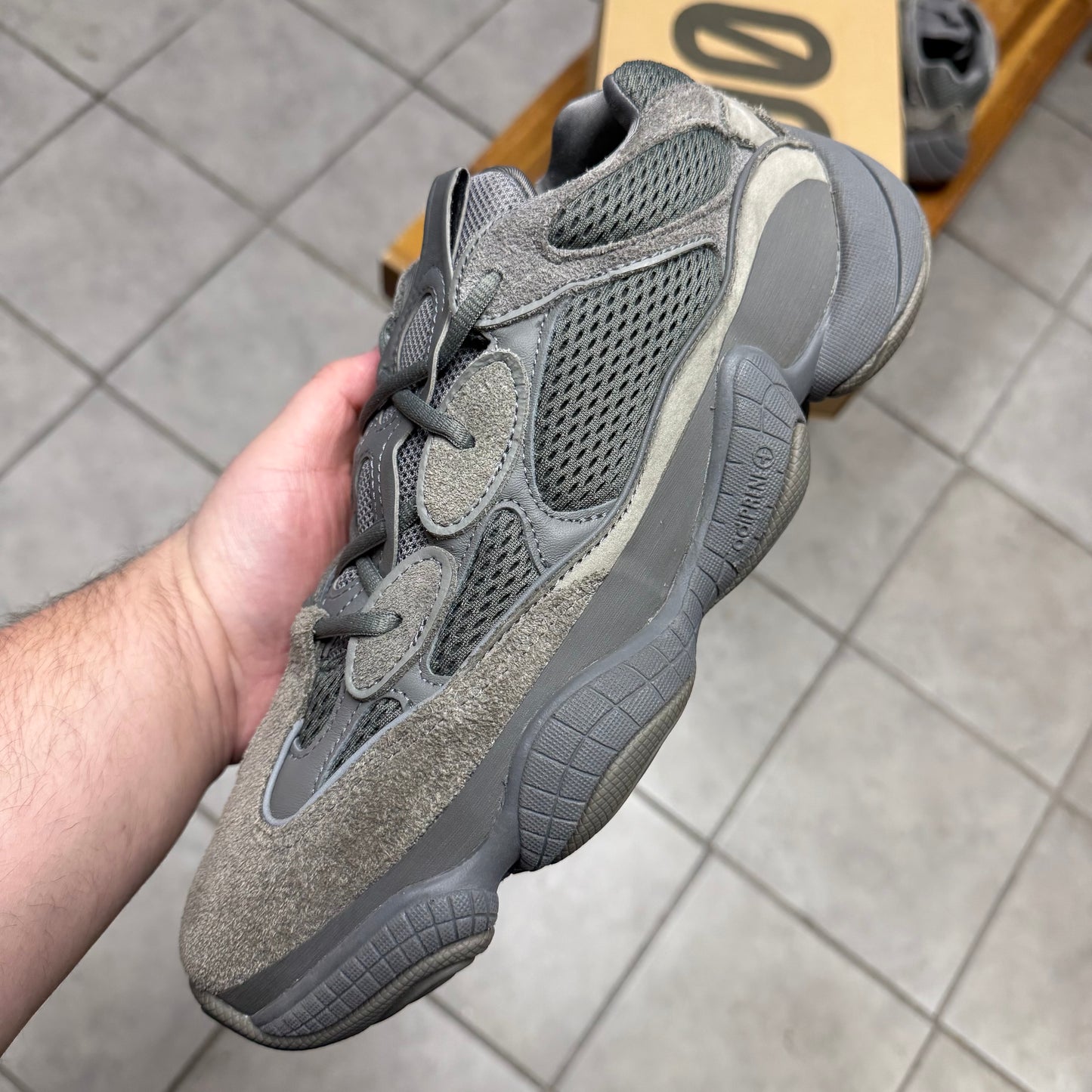 Yeezy 500 Granite (Worn)