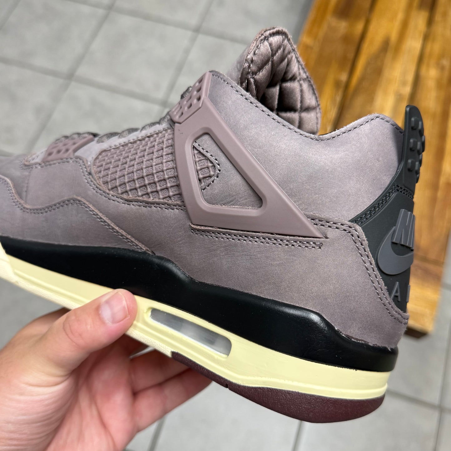 Jordan 4 x A Ma Maniére Violet Ore (Worn)