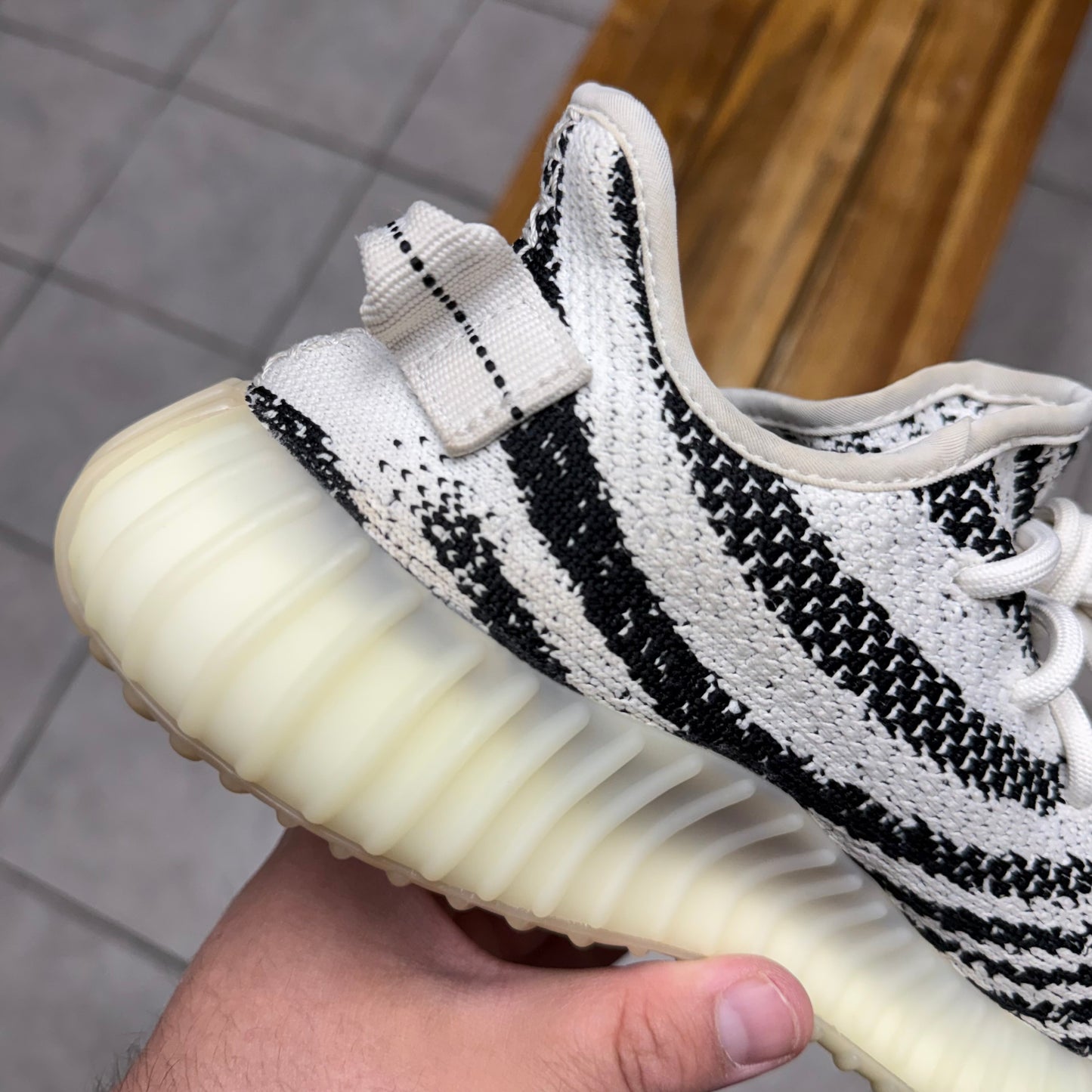 Yeezy 350 V2 Zebra (Worn)