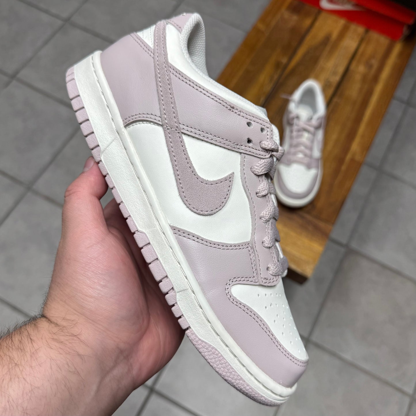 Dunk Low 'Particle Rose' (GS/Worn)