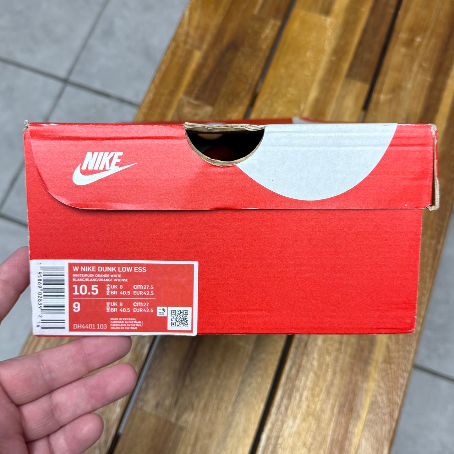 Dunk Low Orange Paisley (Worn)