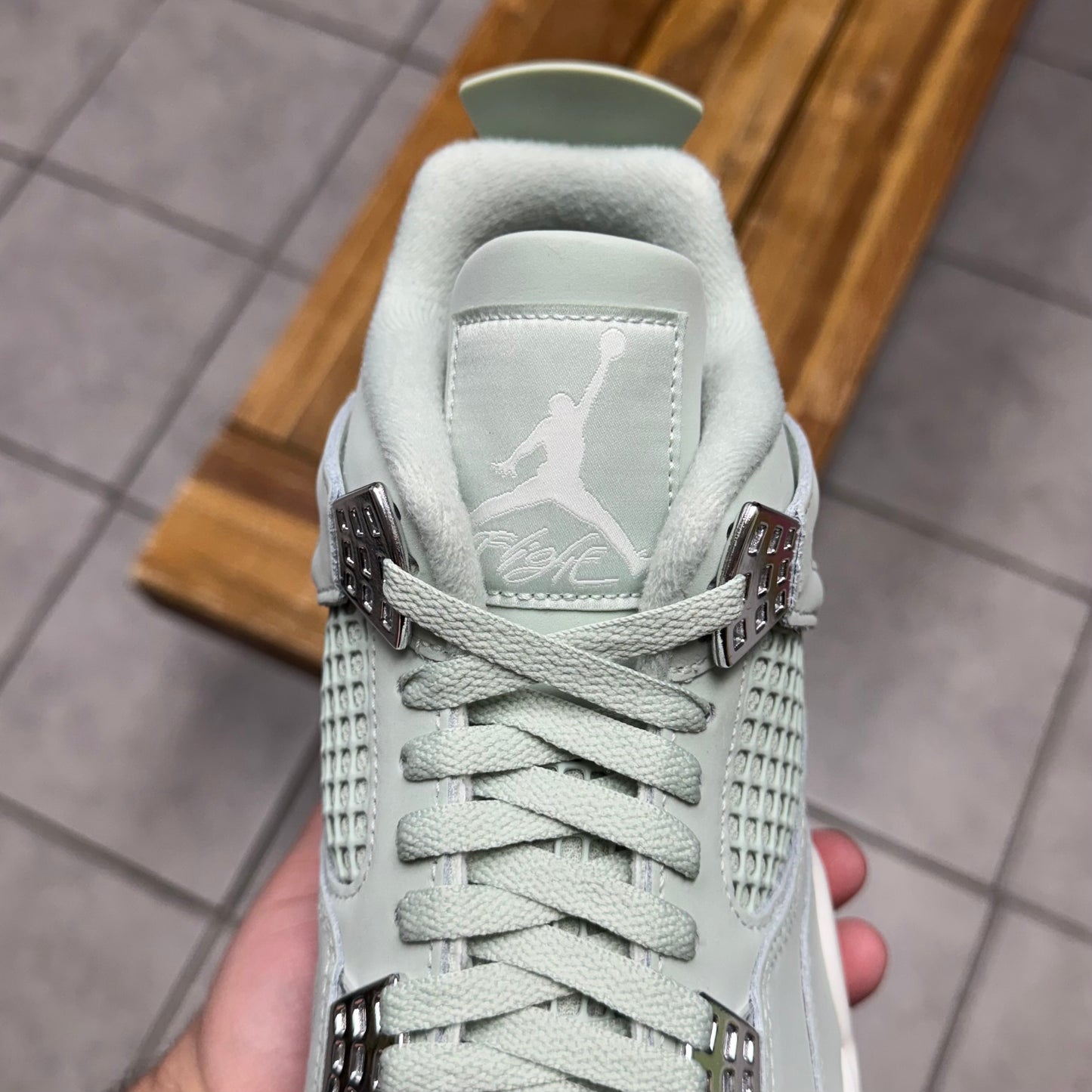 Jordan 4 Seafoam W