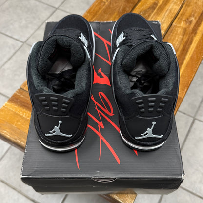 Jordan 4 Black Canvas