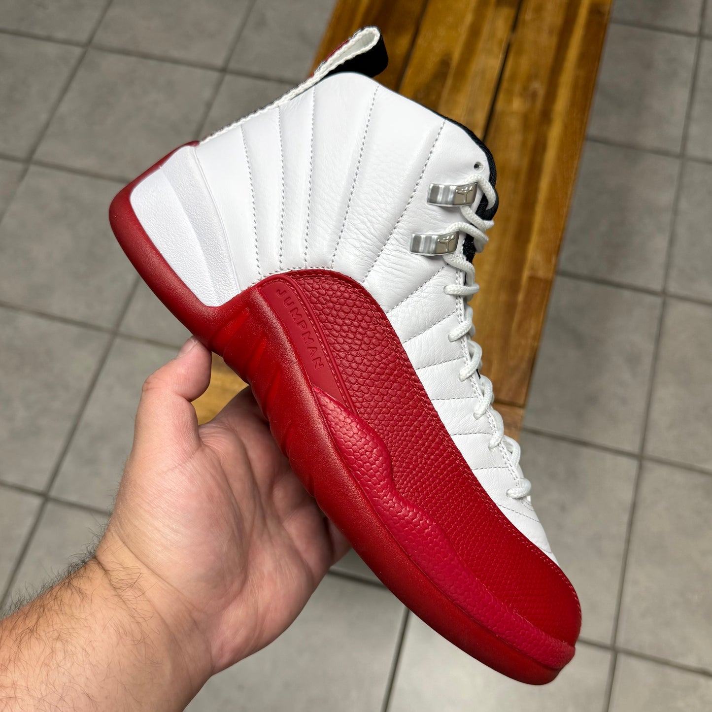 Jordan 12 Cherry 2023 (Worn)