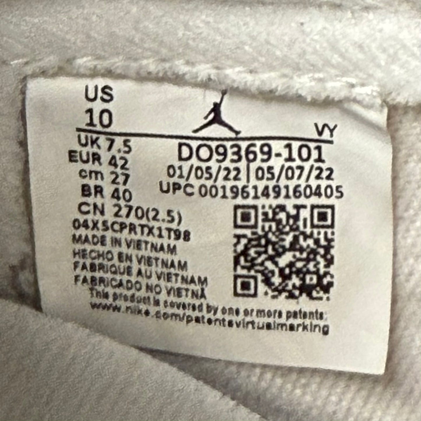 Jordan 1 Retro High OG Starfish W (Worn)