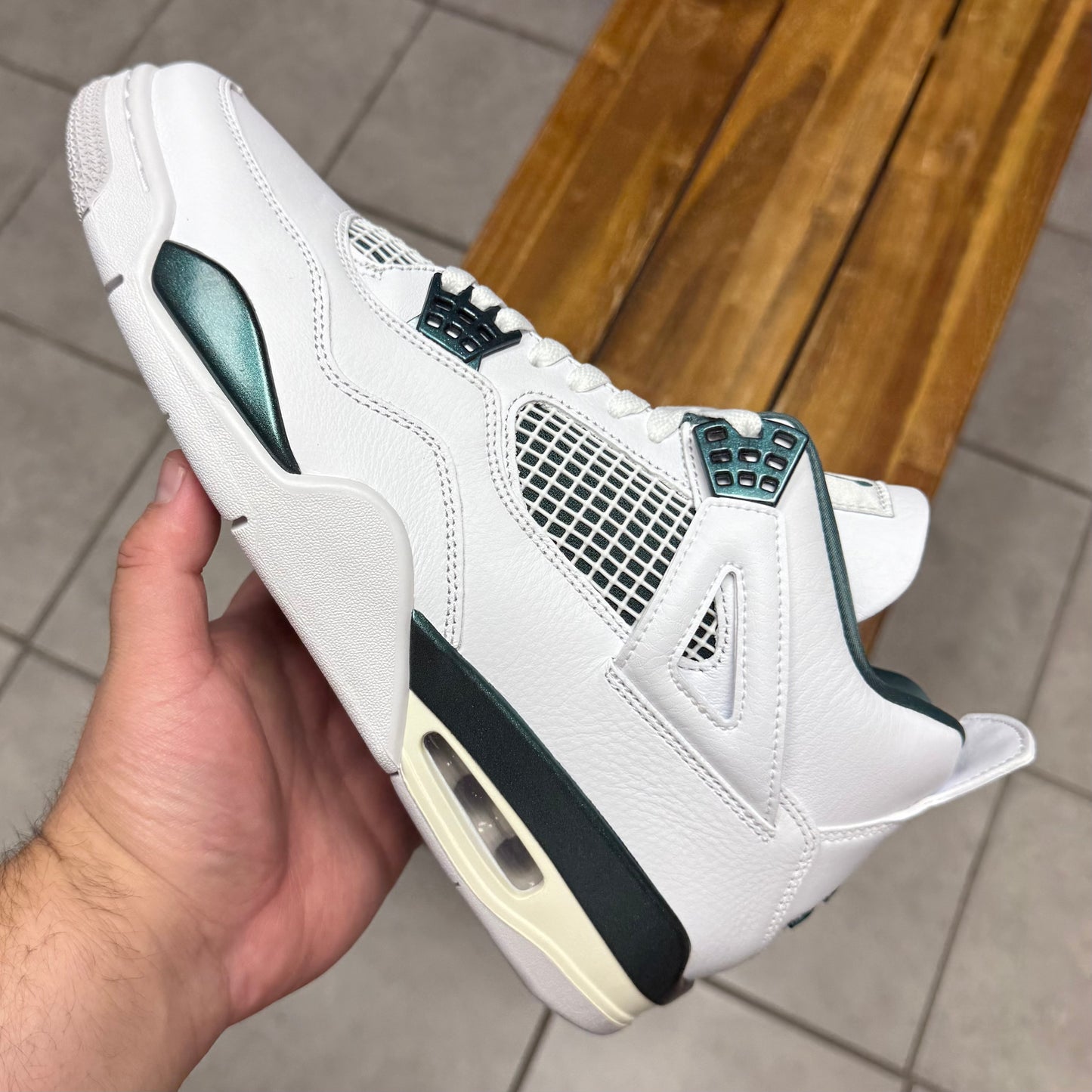 Jordan 4 Oxidized Green
