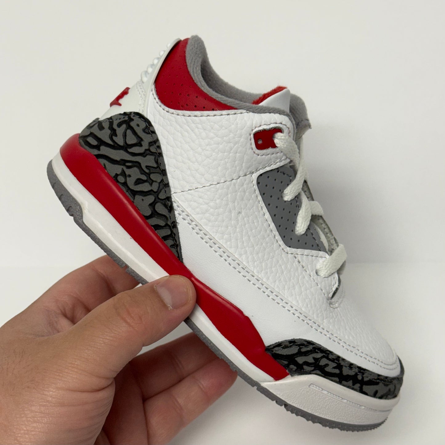 Jordan 3 Fire Red TD (Worn)