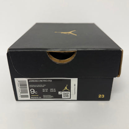 Jordan 4 Military Black (TD)